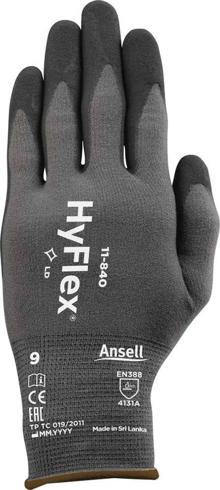Handschuh HyFlex 11-840, Gr. 10