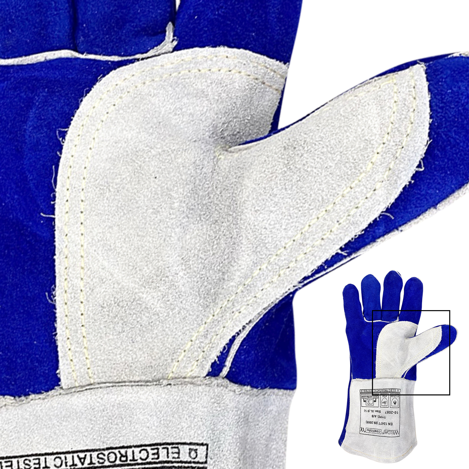 MIG/MAG-Handschuhe COMFOflex blau L