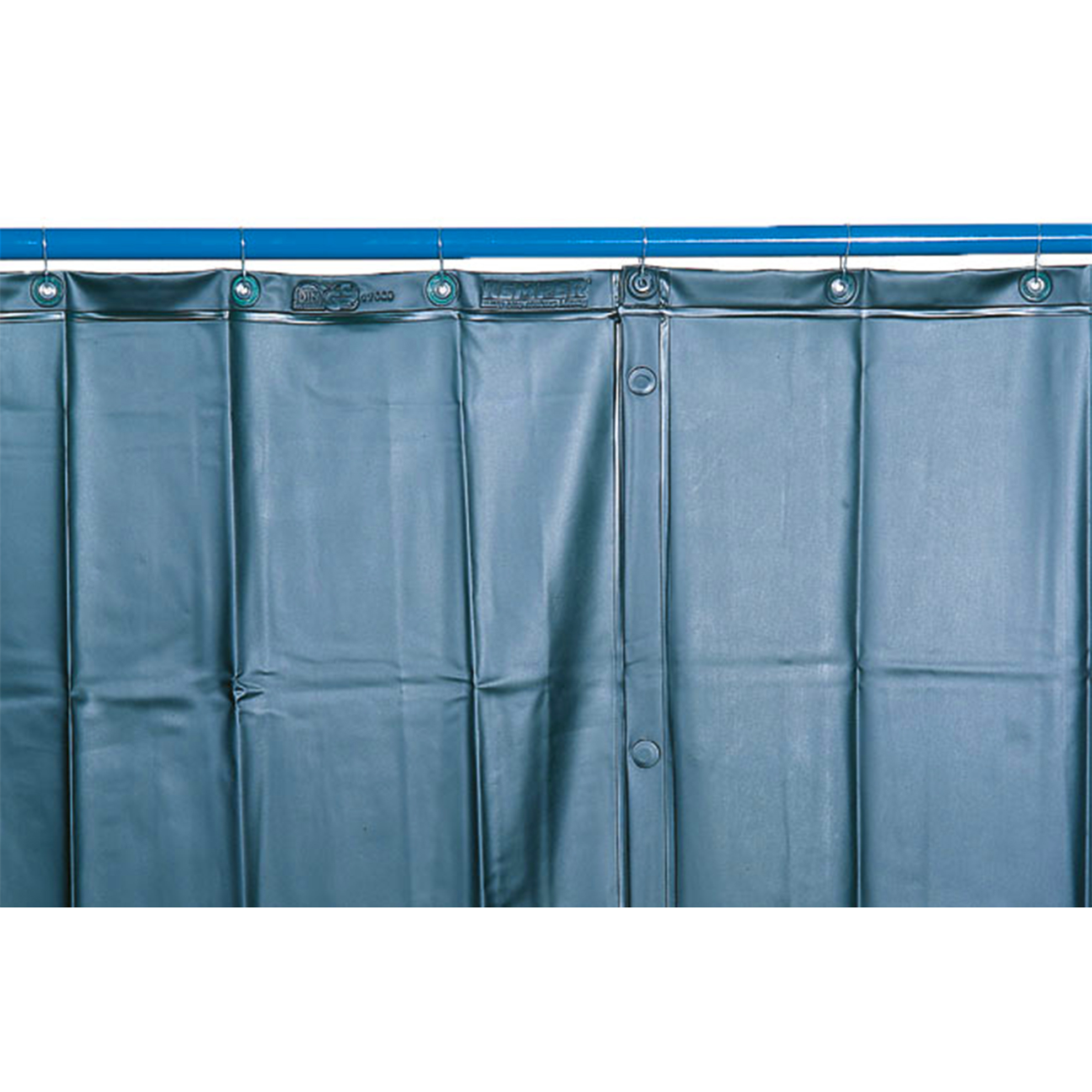 Kemper Schweißerschutzvorhang S9, dunkelgrün D 0,4 mm H 2.200 x B 1,300 mm