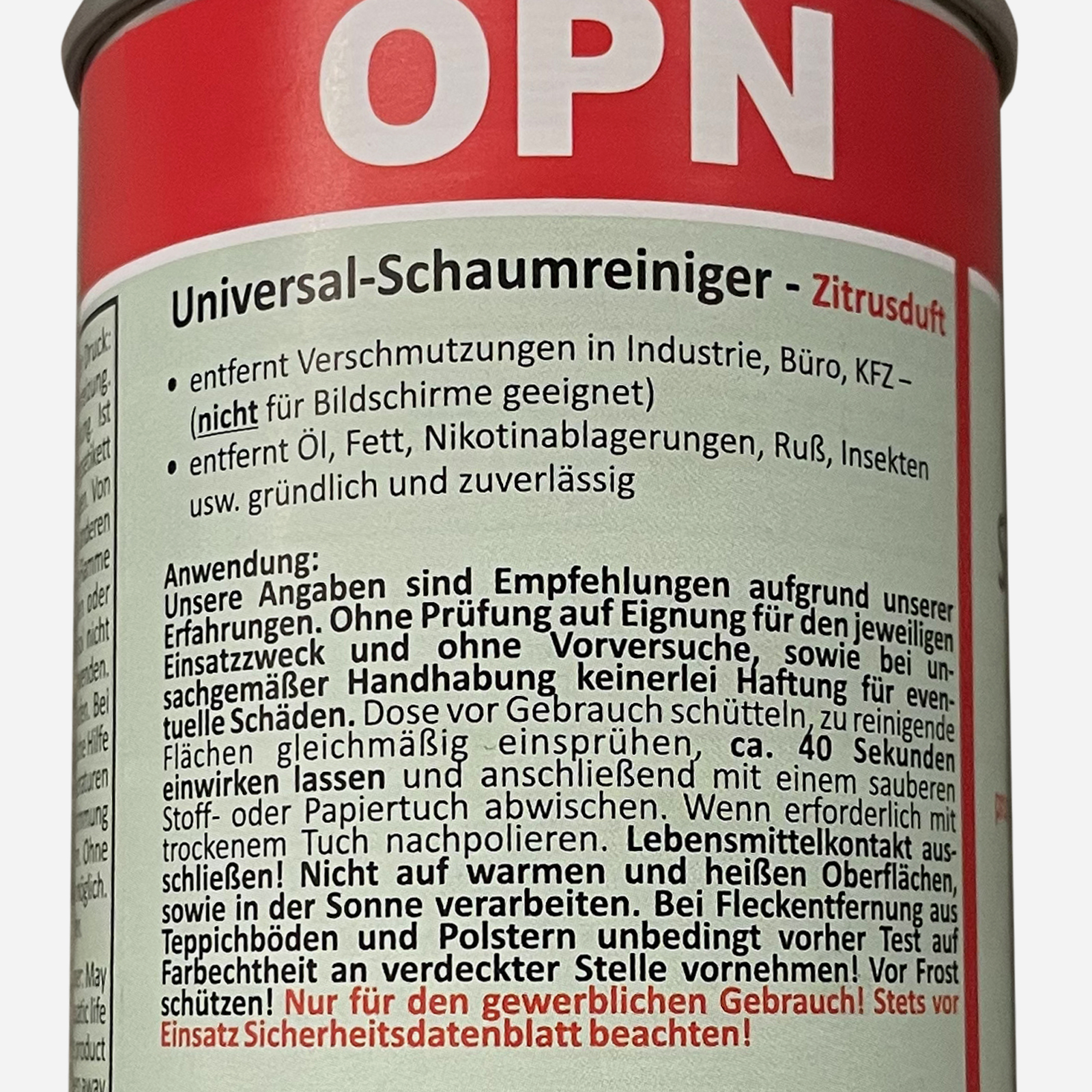 OPN Universal-Schaumreiniger Zitrusduft 400 ml