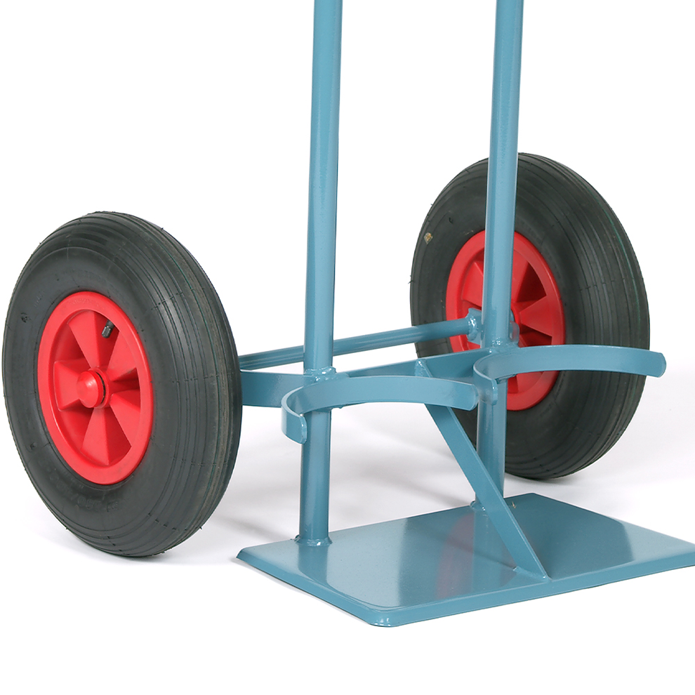 Stahlflaschenwagen für 2 Flaschen, 1 x 50 Liter, 1 x 33 kg Propan