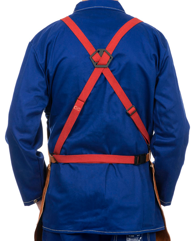 Schweißerschürze STEERSOtuff LavaBrown 107 x 60 cm Schweißerschürze STEERSOtuff LavaBrown 107 x 60 cm