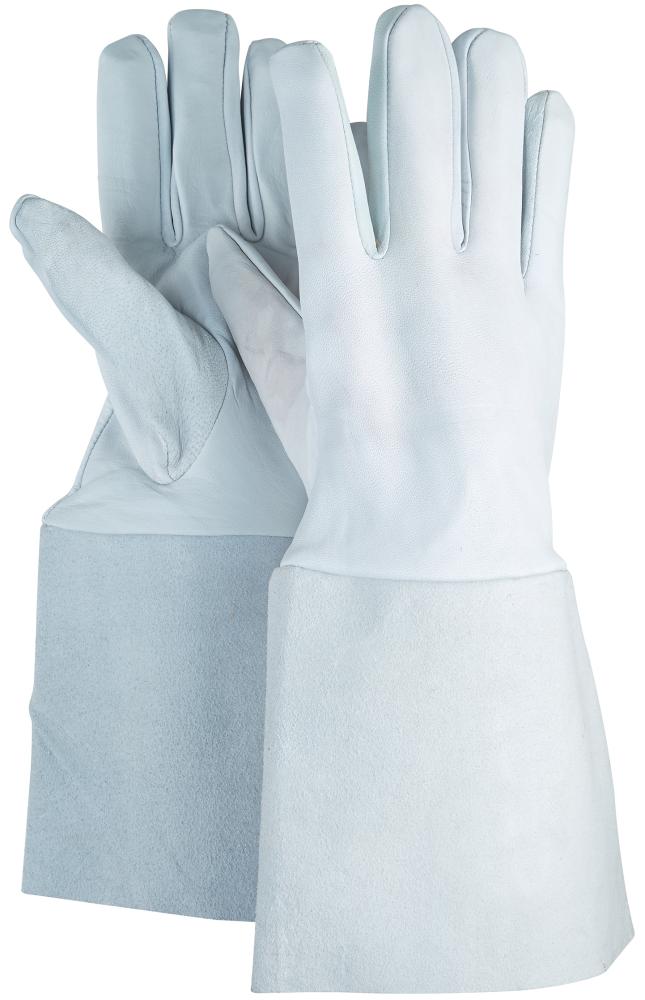 Lederhandschuh BIHAR, 5-Finger, 35cm, Gr. 10