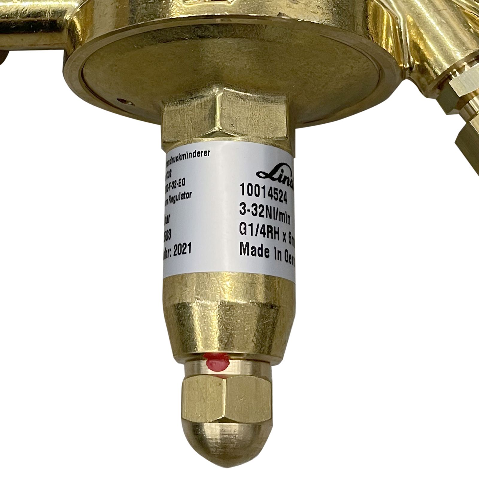 Flaschendruckminderer mit Flowmeter CO2 /Argon 200 bar einstufig