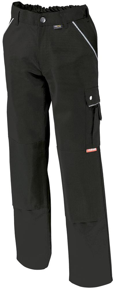Bundhose Canvas, 320g/qm, Gr. 48, schwarz