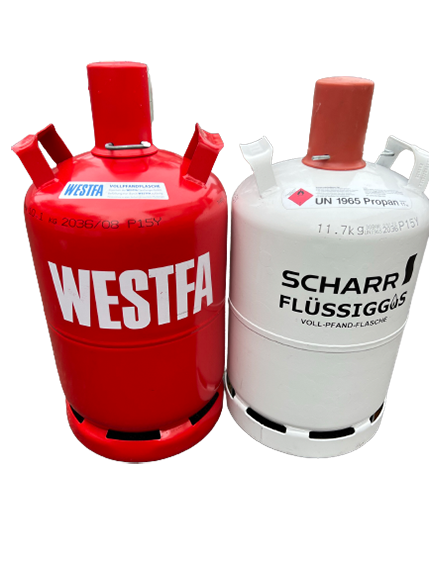 11 kg Grillgas/Propan Flasche Pfand leer