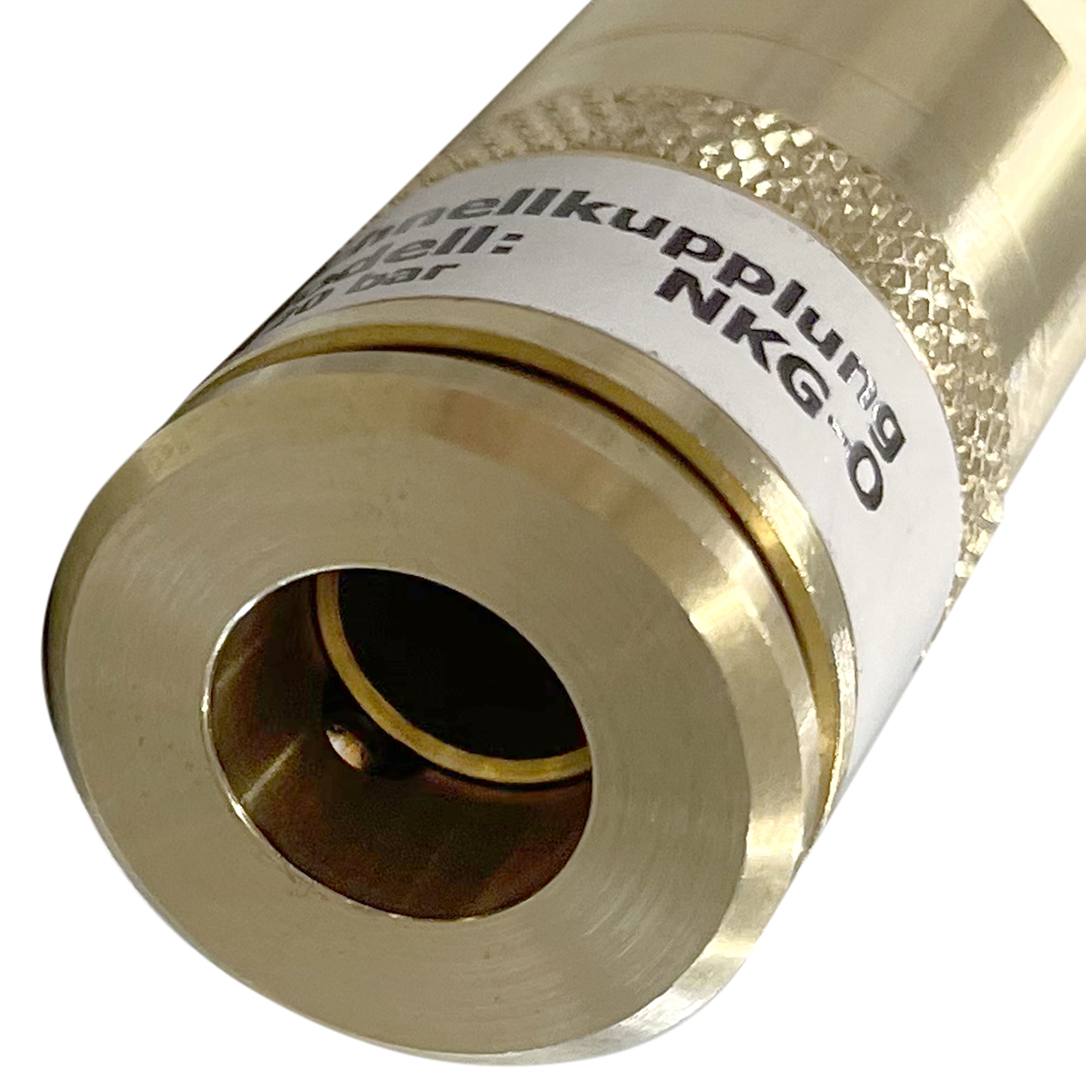 Schlauchkupplung NKG Sauerstoff G 1/4 RH Schlauchkupplung NKG Sauerstoff G 1/4 RH