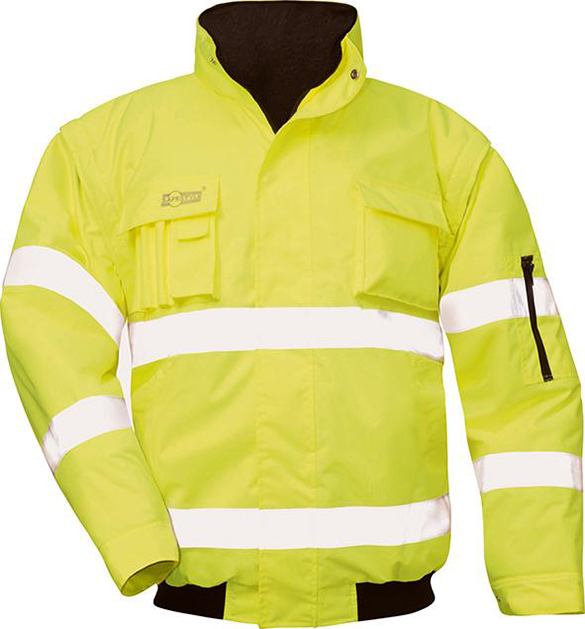 Warnpilotenjacke Roland, Gr. XL, gelb