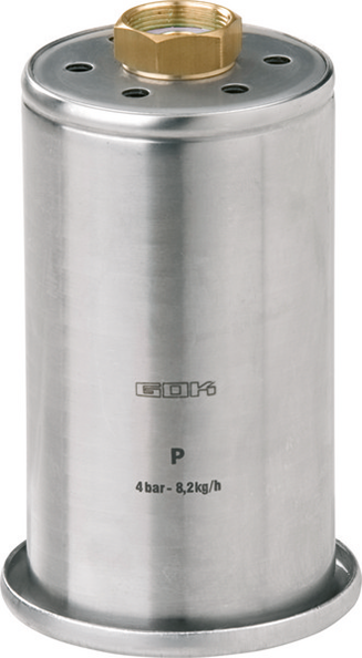 Brennerkopf Edelstahl Ø 35 mm, Verbrauch ca. 1,2 kg/h Brennerkopf Edelstahl Ø 35 mm, Verbrauch ca. 1,2 kg/h