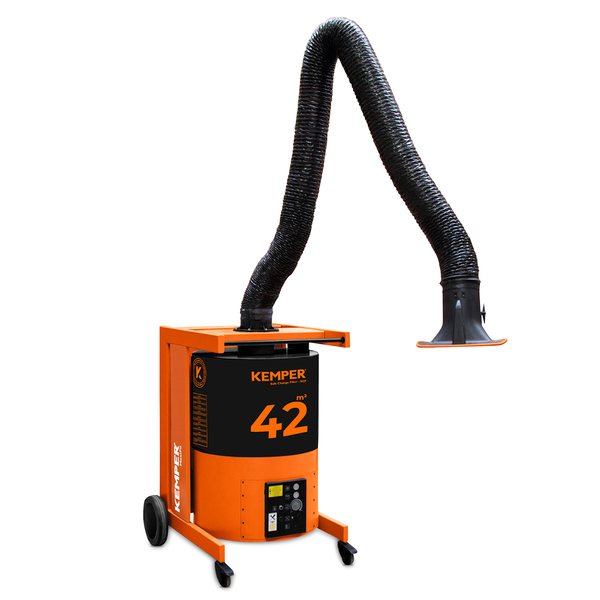 Kemper MaxiFil Absauggerät, Schlauchausführung 4 m Arm