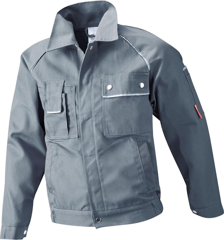 Bundjacke, Canvas, 320g/qm, Gr. 50, grau