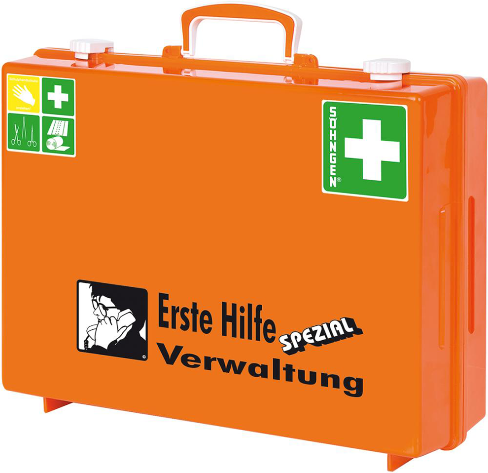 Erste-Hilfe-Koffer Spezial MT-CD Verwaltung, orange