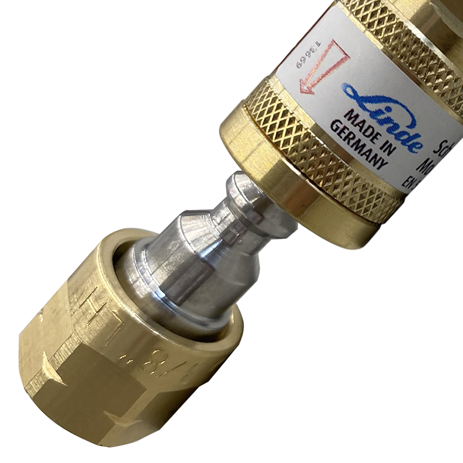 Schlauchkupplung DKD-W Brenngas G 3/8 LH