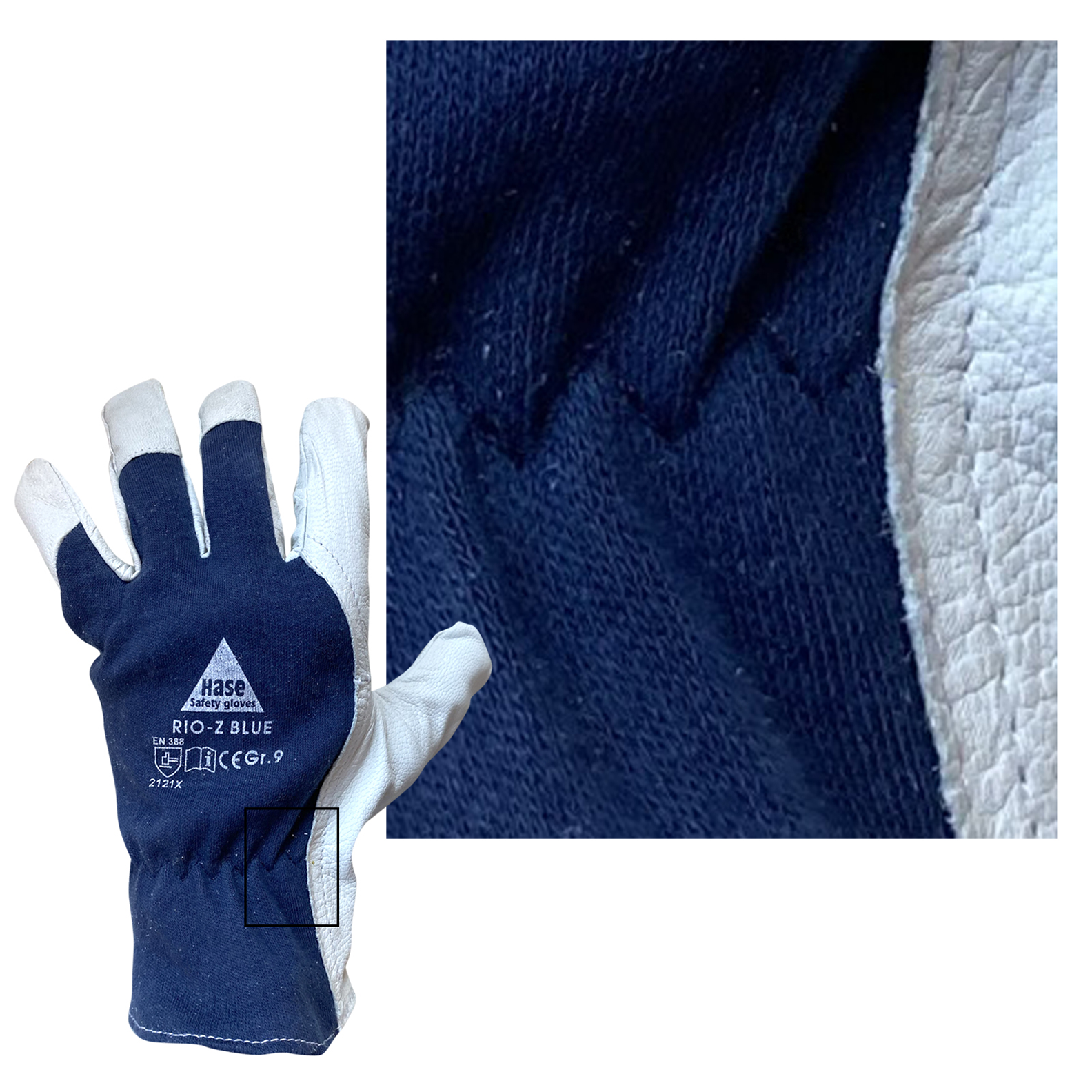 Montagehandschuhe Rio-Z Blue 8 Montagehandschuhe Rio-Z Blue 8