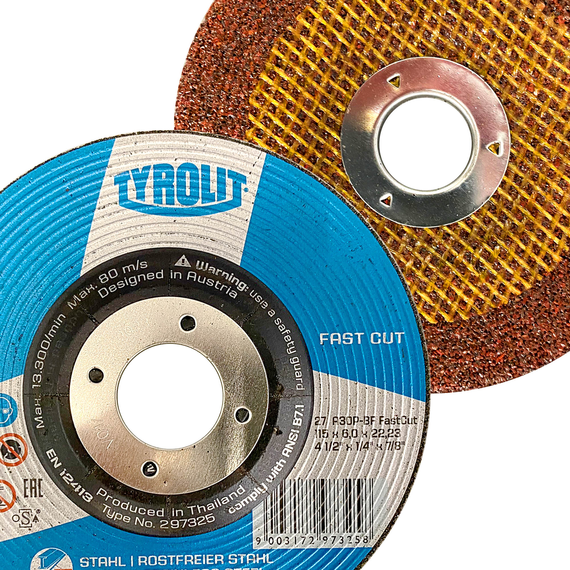 Schruppscheibe Basic FASTCUT 2in1 Ø 125 x 6 x 22,23 mm Schruppscheibe Basic FASTCUT 2in1 Ø 125 x 6 x 22,23 mm