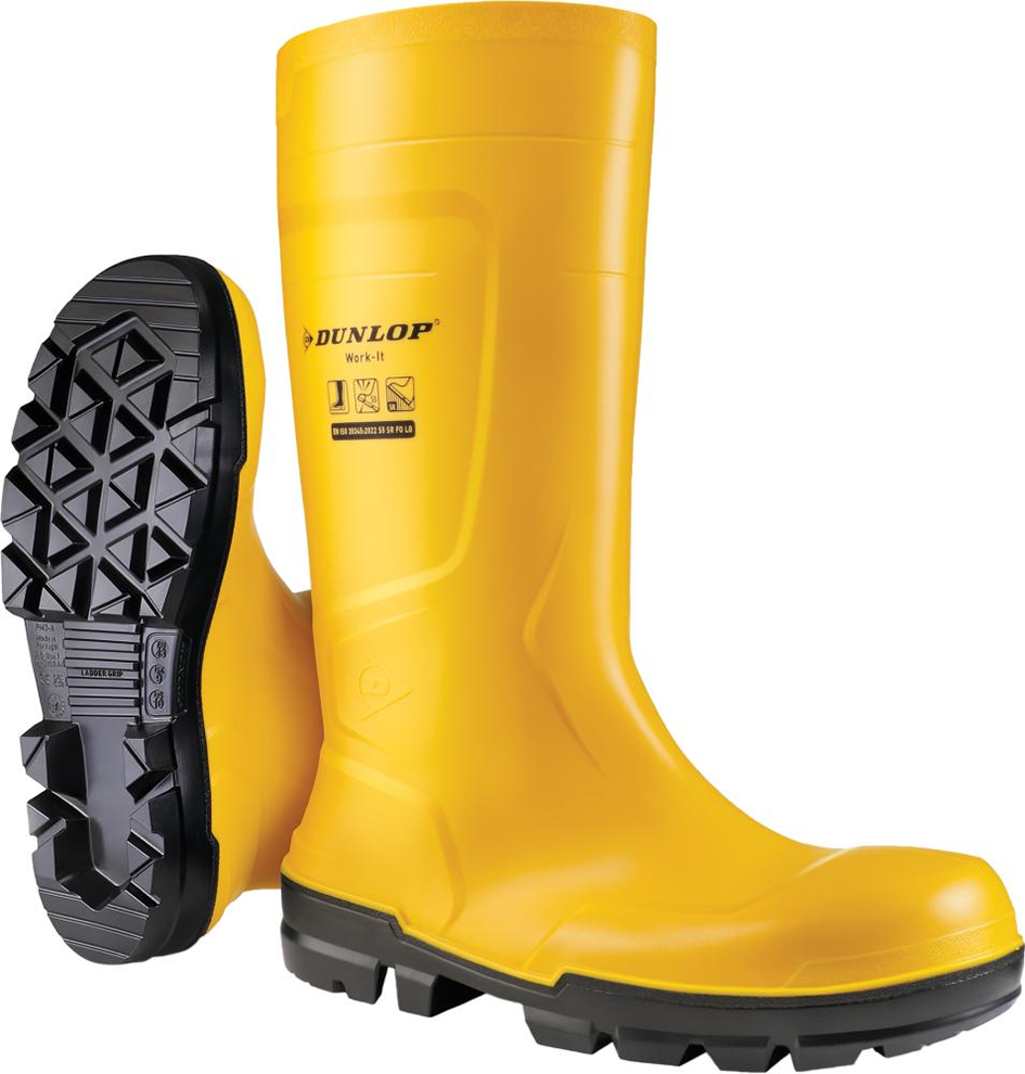 Stiefel WORK-IT yellow PVS SR LO S5, Gr. 36