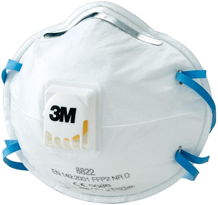 3M™ Atemschutzmaske 8822, FFP2 NR D
