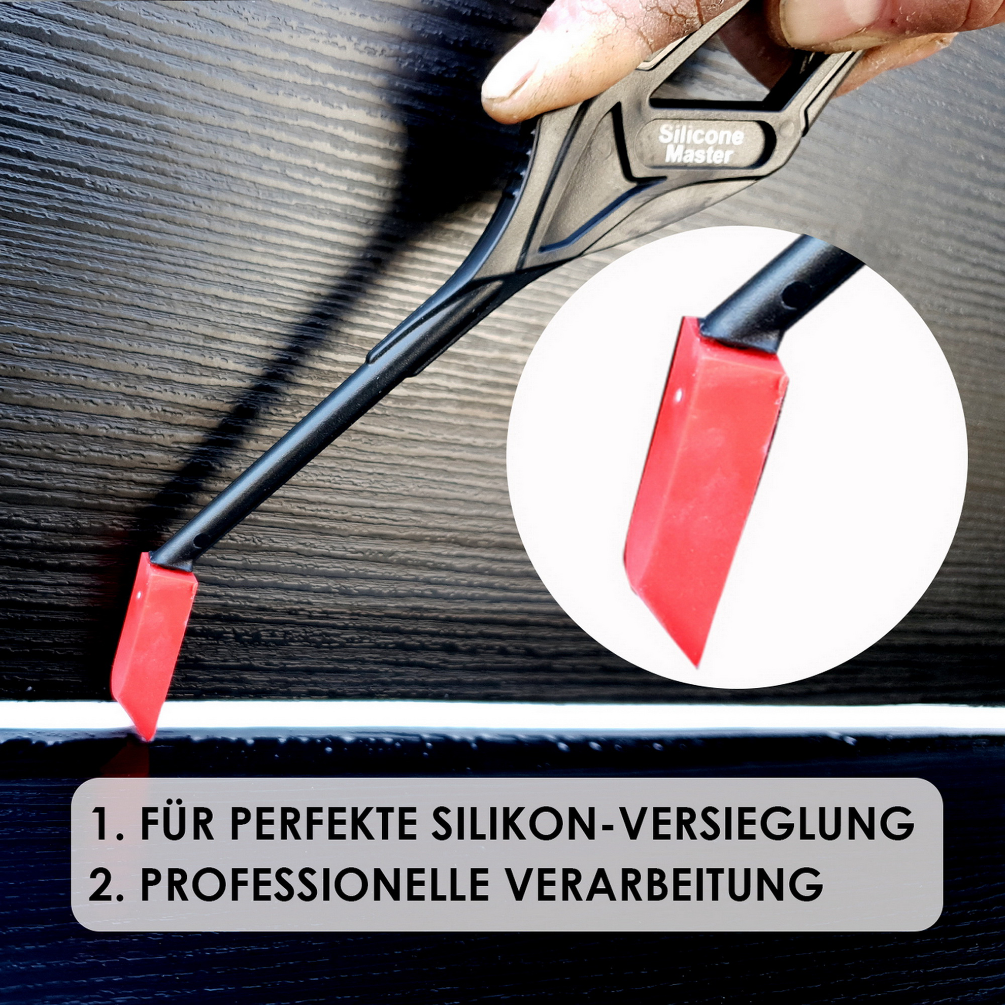 Fugenglätter/ Fugenabzieher als 9-teiliges SET