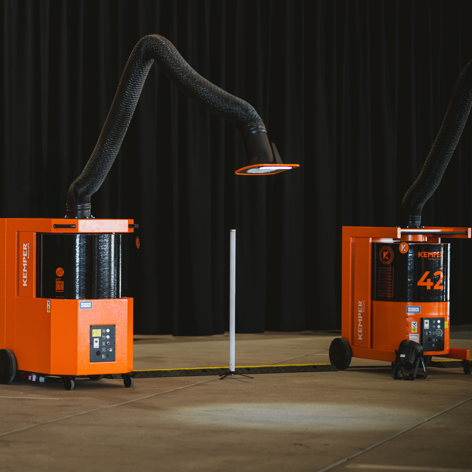 Kemper SmartFil Absauggerät, Rohrausführung 4 m Arm