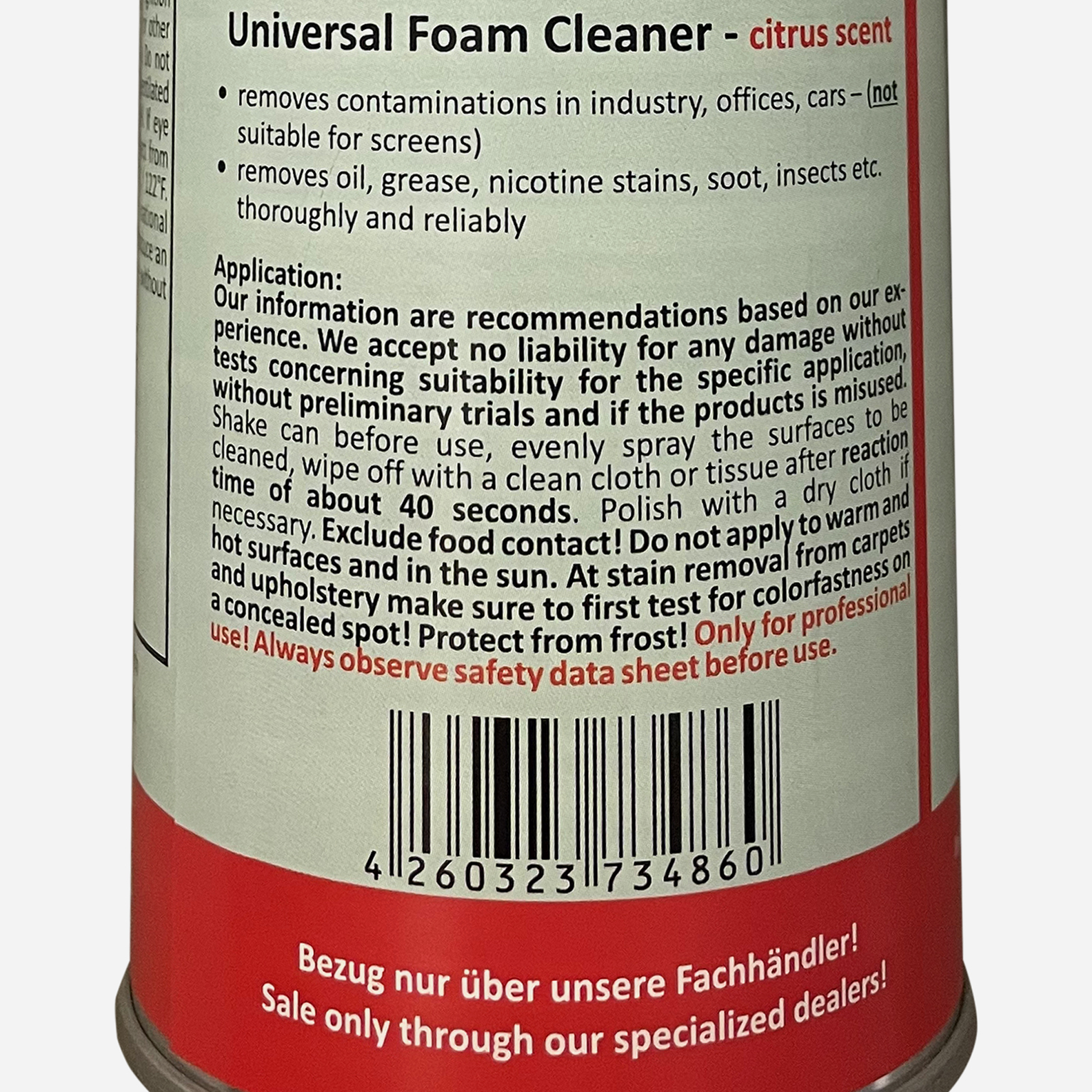 OPN Universal-Schaumreiniger Zitrusduft 400 ml
