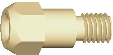 Düsenstock M8, Länge 28 mm Düsenstock M8, Länge 28 mm