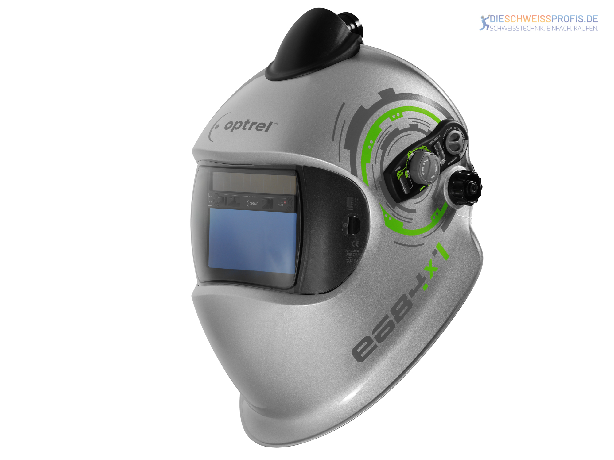 Automatikschweißhelm Optrel®e684 silber
