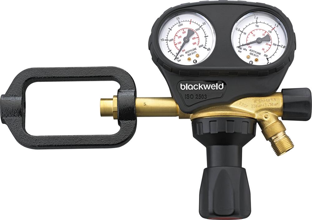 Flaschendruckminderer Acetylen1,5-2,5 bar BLACKWELD