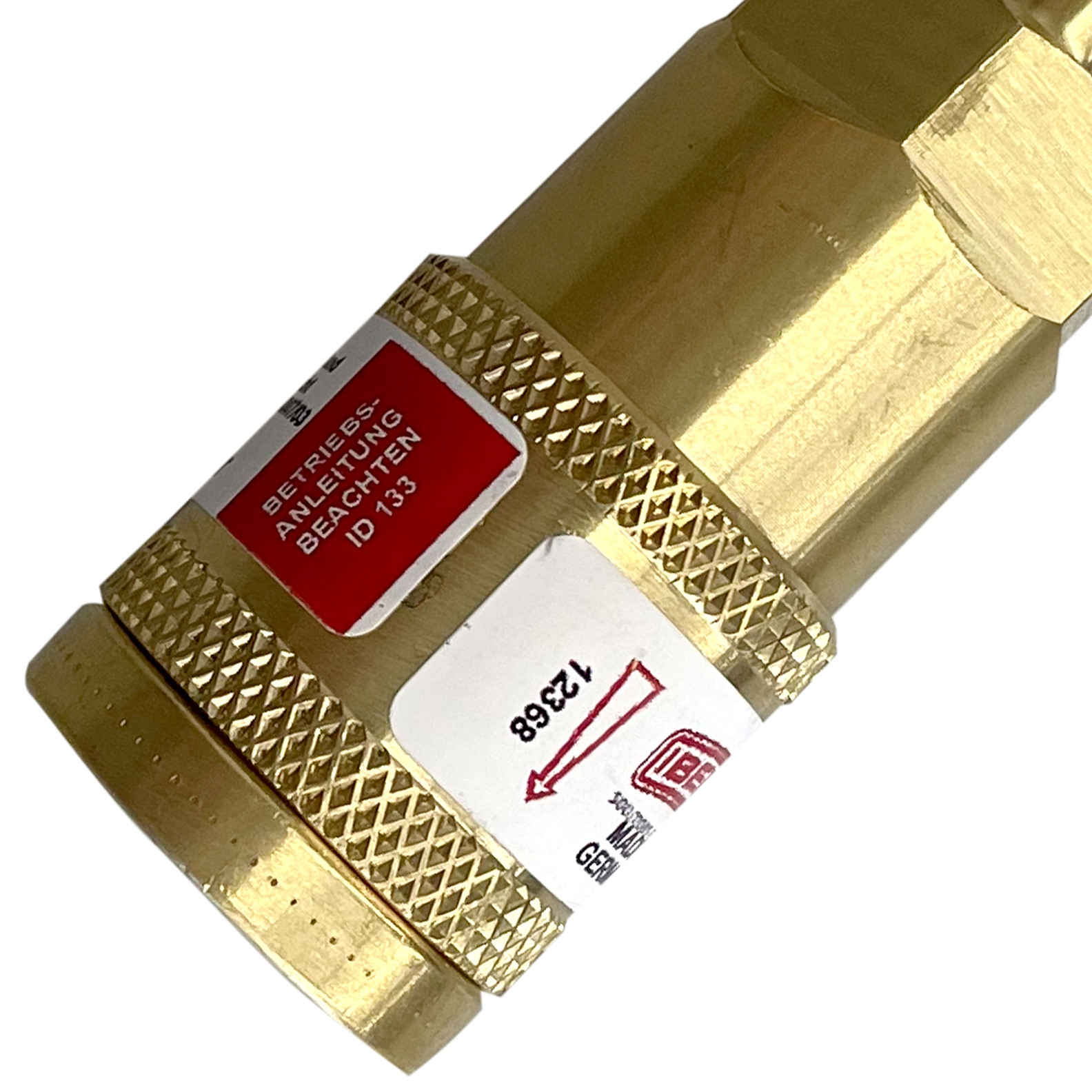 Schlauchkupplung DKT-W Brenngas 4 mm