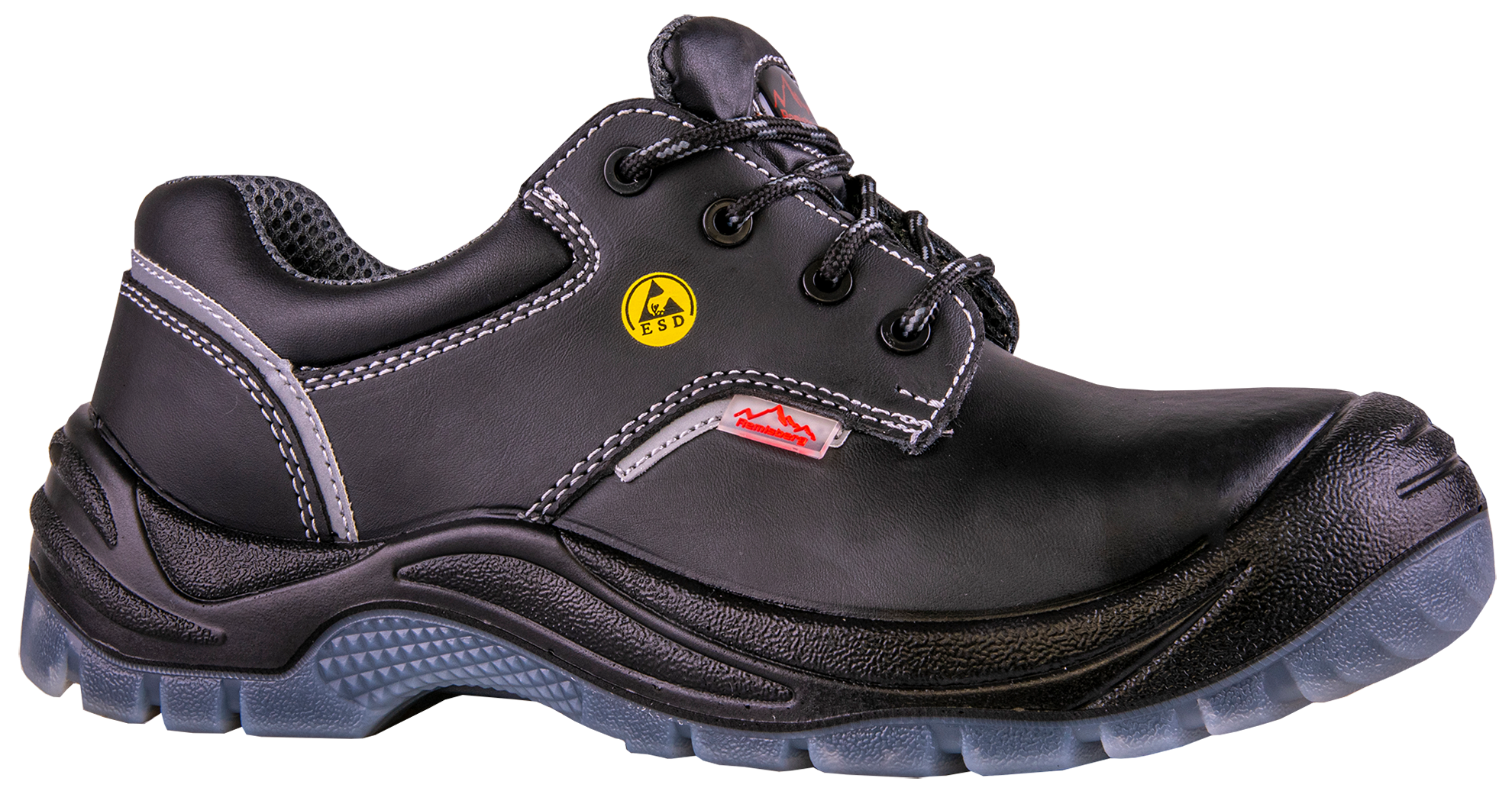 Coruna ESD, S3 ESD-Sicherheitshalbschuh aus Rindleder, Gr. 46