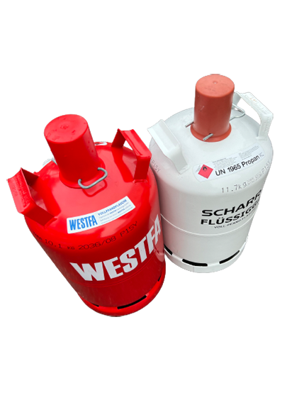 11 kg Grillgas/Propan Flasche Pfand leer