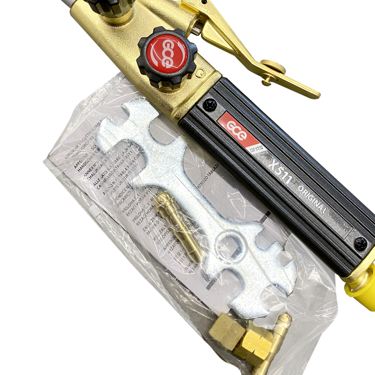 Handschneidbrenner X511 0°-Brennerkopf 470 mm Handschneidbrenner X511 0°-Brennerkopf 470 mm