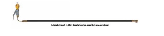 Bündelanschlussschlauch 1500 mm