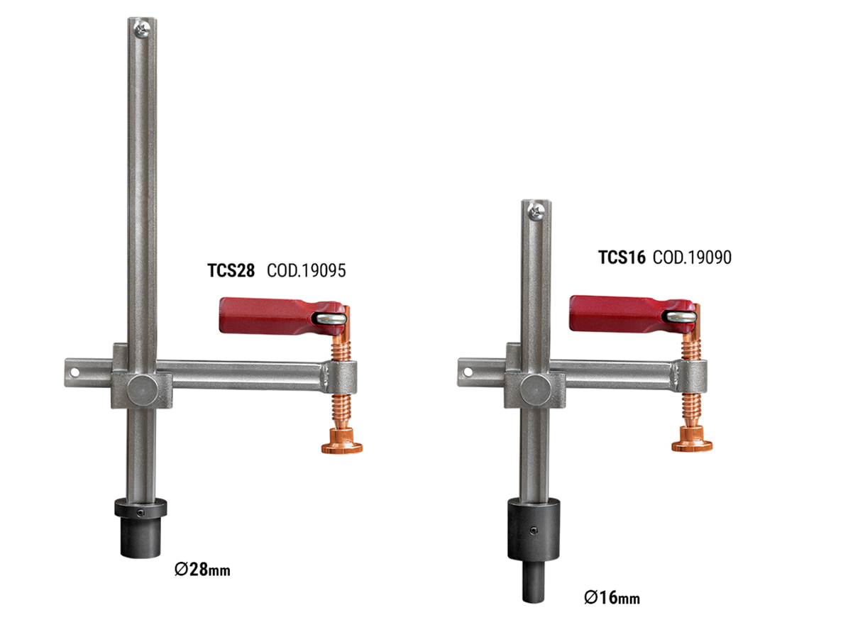 TCS Spannelemente für Schweißtische 175 x 300 - Ø 28 mm