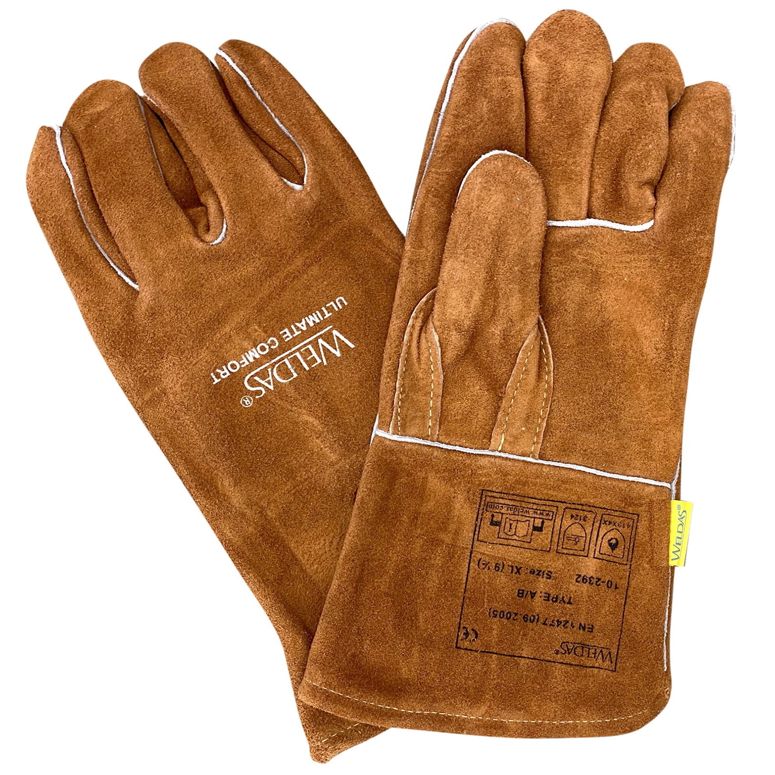 MIG/MAG-Handschuhe lavabraun L