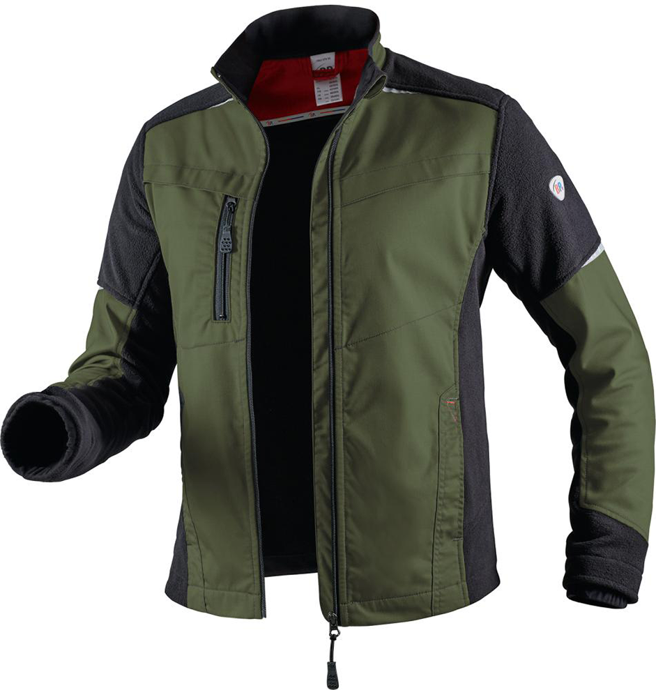 Arbeitsjacke 1992 570, Gr. 52/54, oliv/schwarz