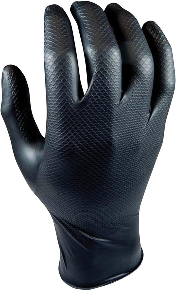 Handschuh Grippaz, schwarz, Gr. 2XL, Box a 50 Stück