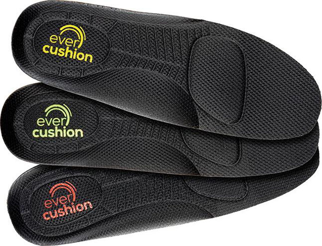 Einlegesohle EvercushionFit high,gelb, Gr. 39