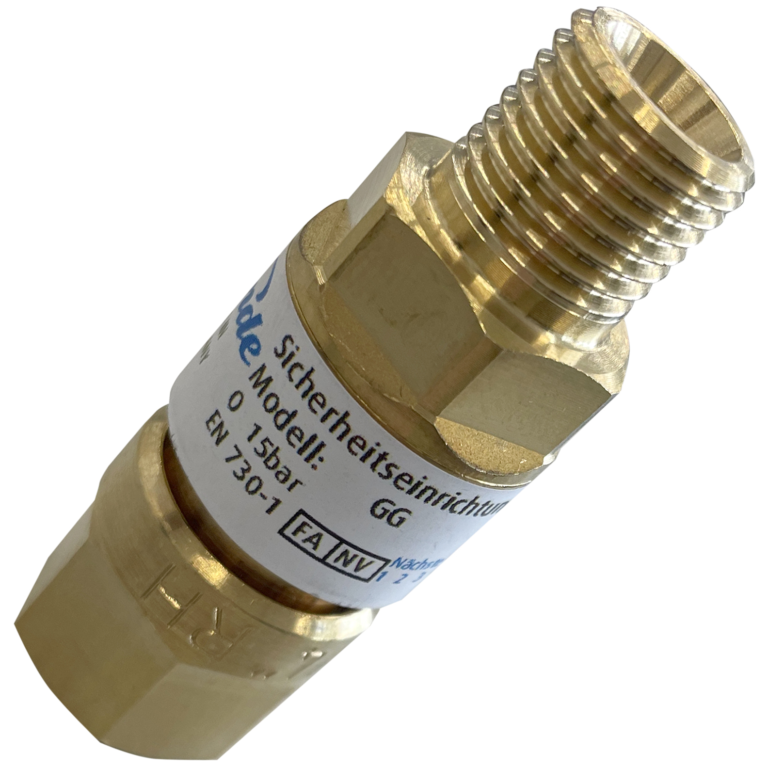 Sicherheitseinrichtung Sauerstoff GG G 1/4 RH