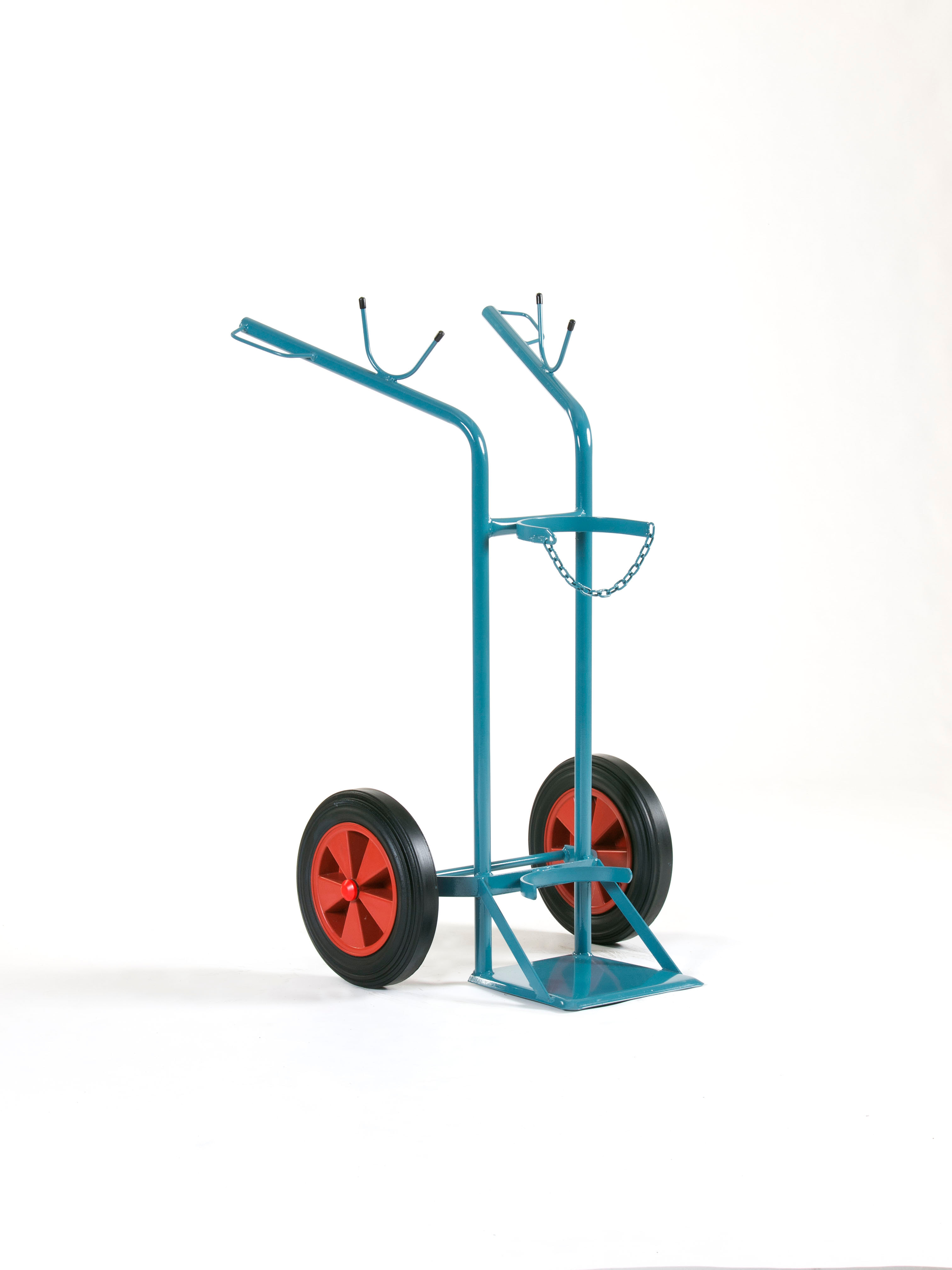 Stahlflaschenwagen für 1 Flasche, 1 x 50 Liter Stahlflaschenwagen für 1 Flasche, 1 x 50 Liter