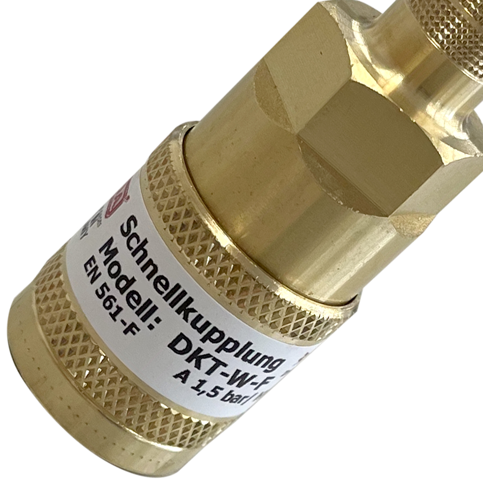 Schlauchkupplung DKT-W Brenngas 9 mm