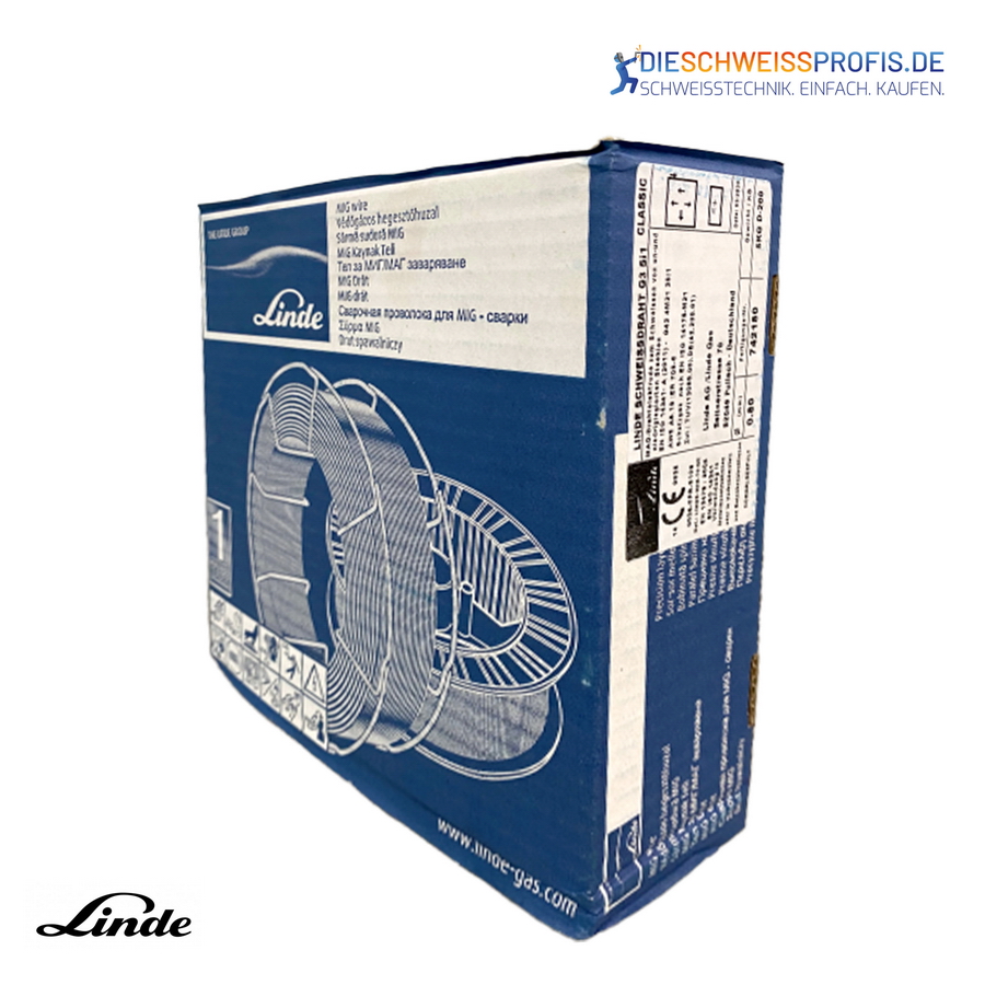 Drahtelektrode SG2 G3Si1 - 5 kg Spule - TÜV/ DB Zulassung