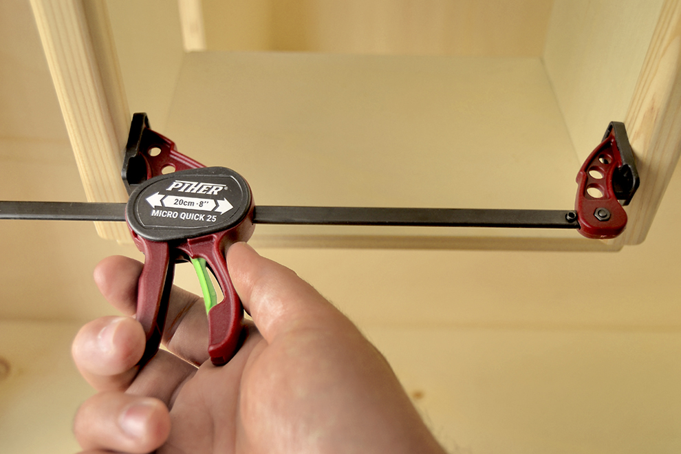 Micro Quick - Schraubzwinge 25 kg Spannkraft - 2er Set 20 cm