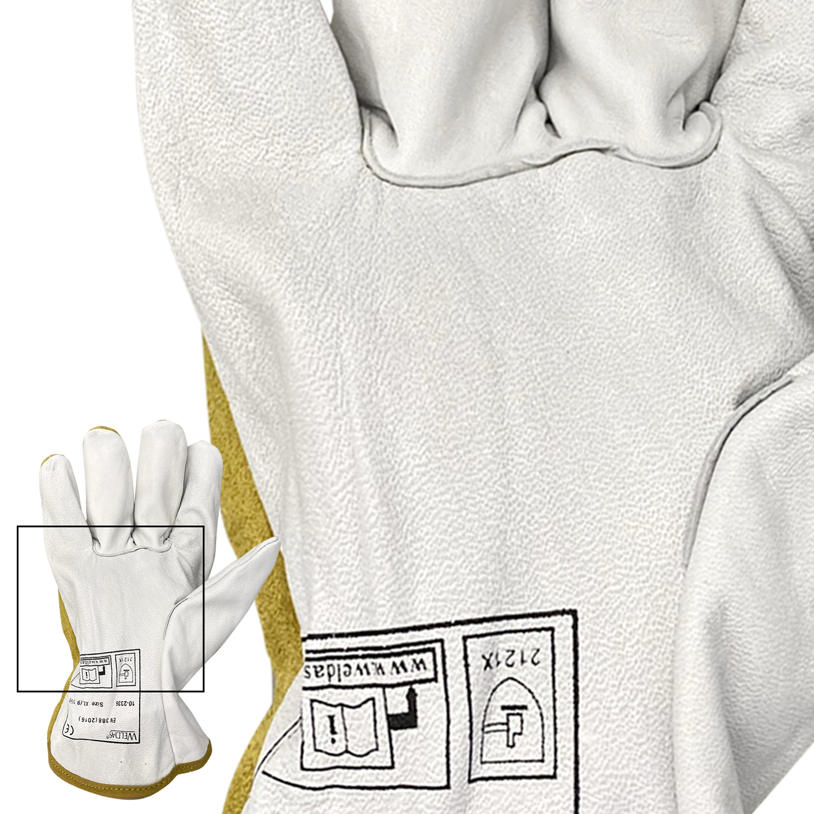 Arbeitshandschuhe SOFTouch Rind XL