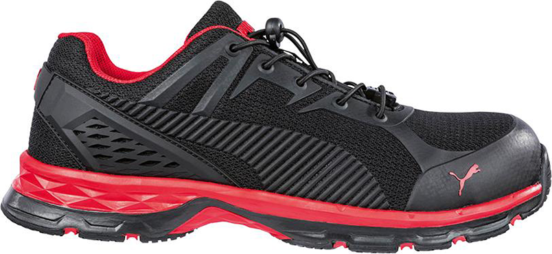 Halbschuh 643890 S1P ESD schwarz/rot Gr. 46 Puma