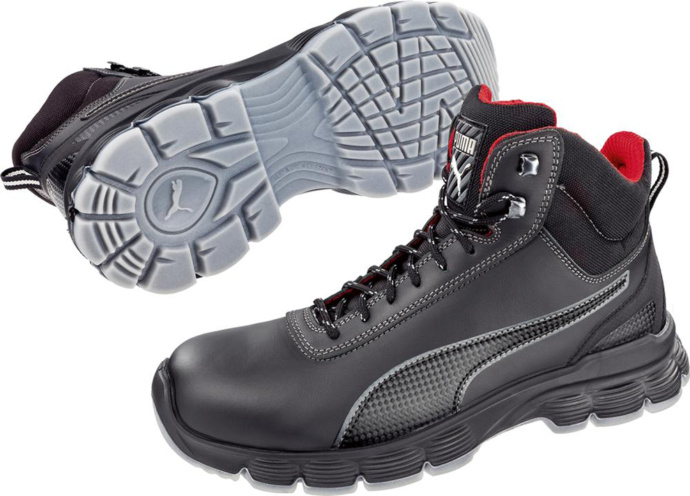 Schnürstiefel CONDOR BLACK MID, S3, Gr. 43 Puma