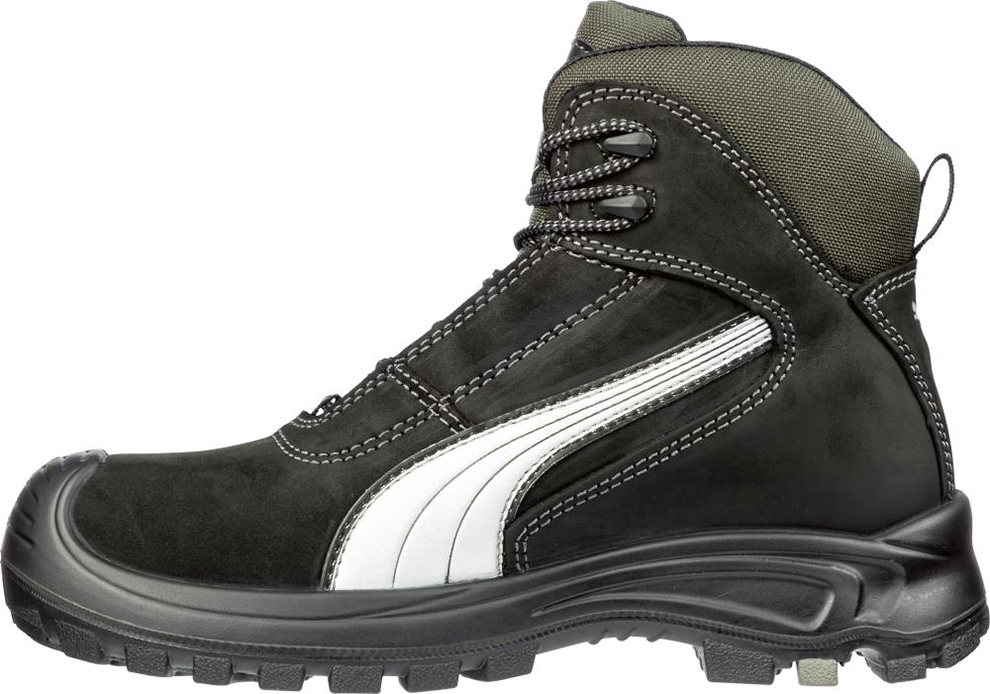Stiefel 630210, S3, Gr. 48, schwarz/silber Puma