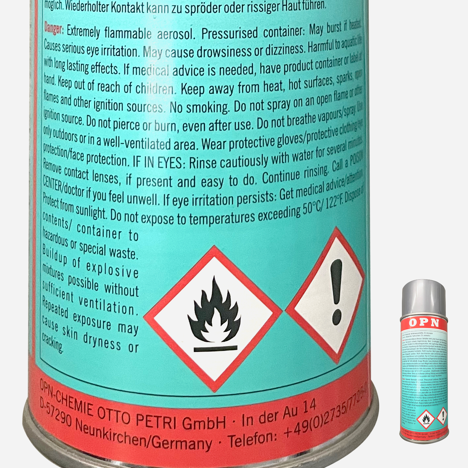 OPN Aluminiumspray Spiegelglanz 400 ml
