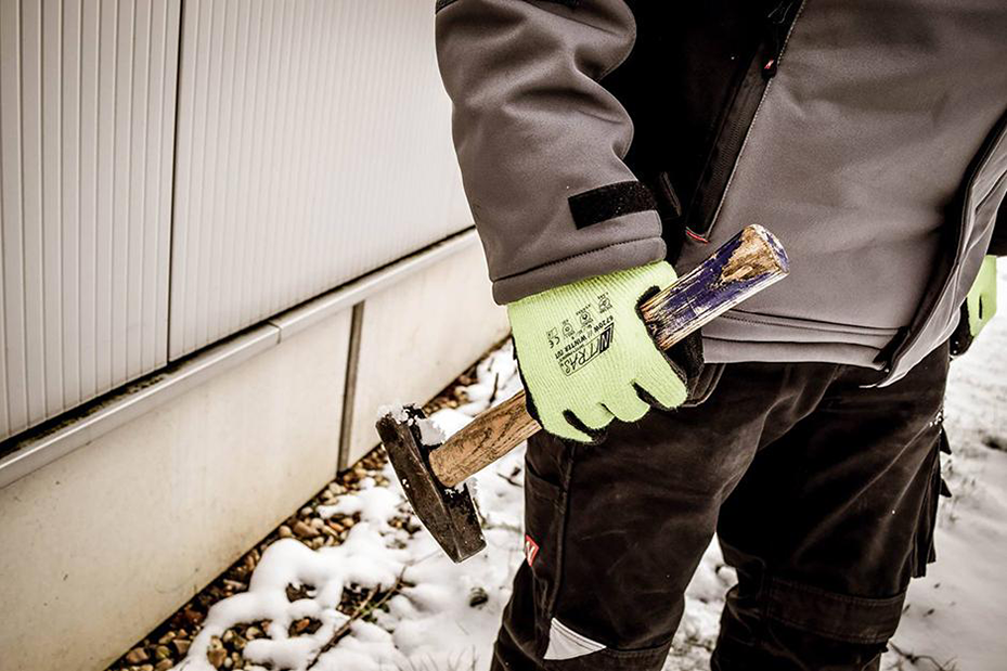 Winter-Schnittschutzhandschuh Taeki5, Latex-besch. Gr. 10