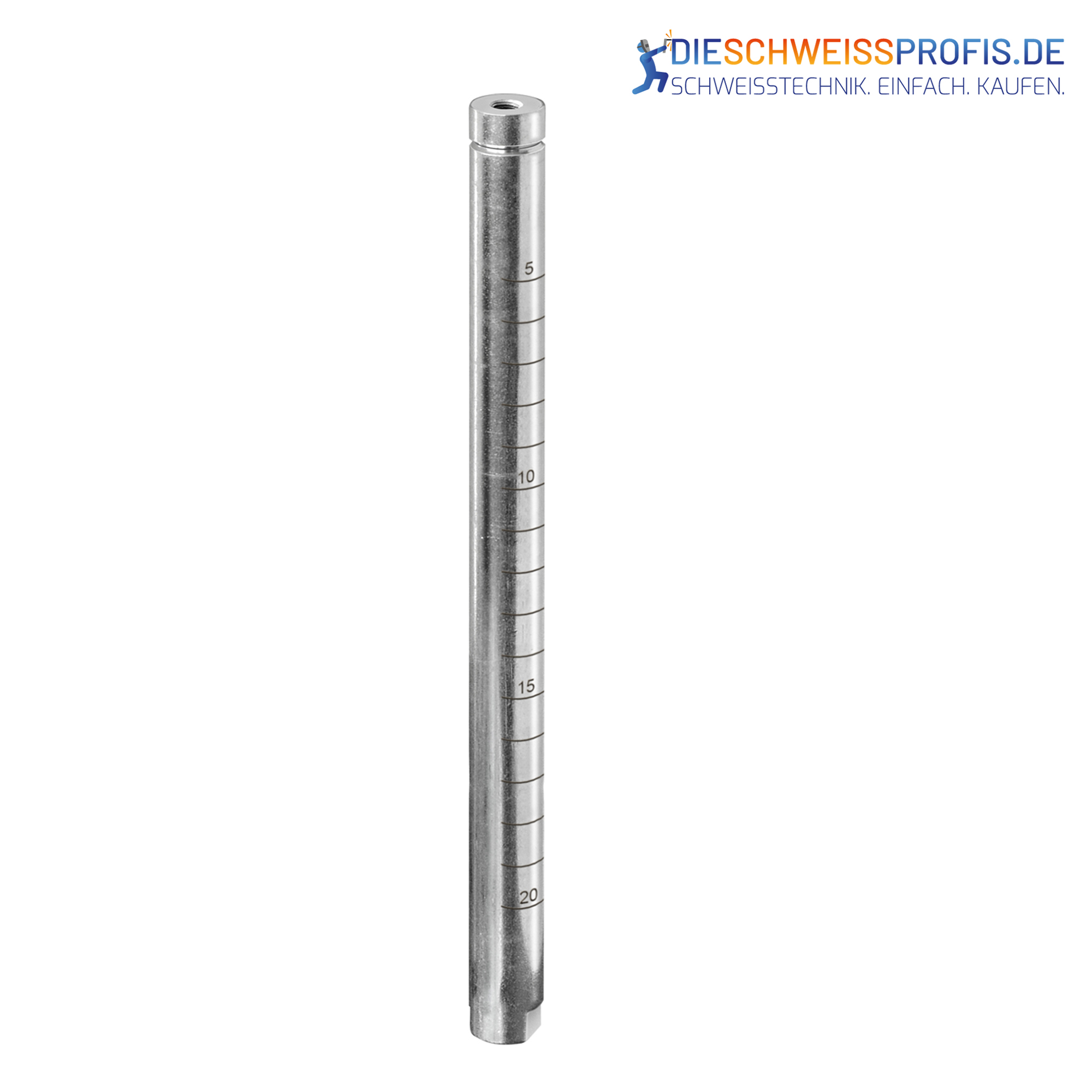 Schiene mit M6 und M8 für Spannelemente Ø 16 mm - L 220 mm