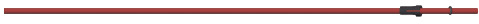 PTFE-Seele rot Ø 1,0 - 1,2 mm Push-Pull Plus